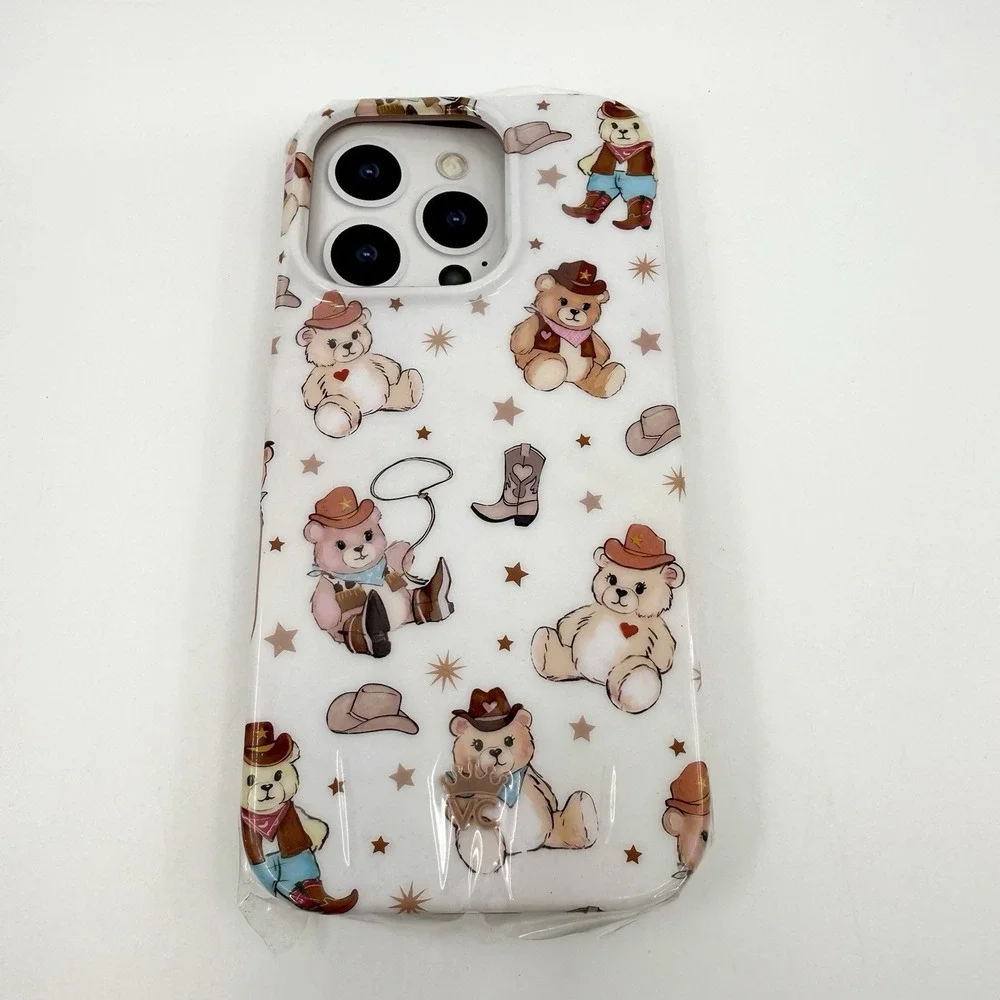 VELVET CAVIAR Magsafe Case for Apple iPhone 16 Pro Cowboy Teddy NEW Neutrals